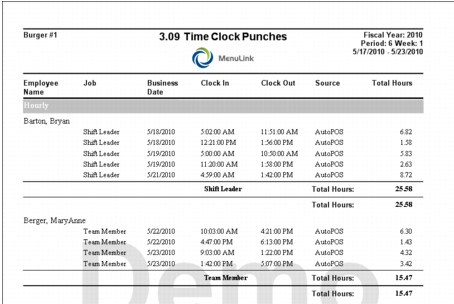 CL_PayReports_308TimeClockPunches